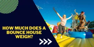 How much does a bounce house weigh