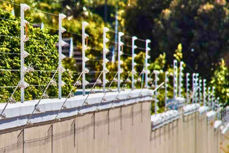 Can I use an electric fence for home security
